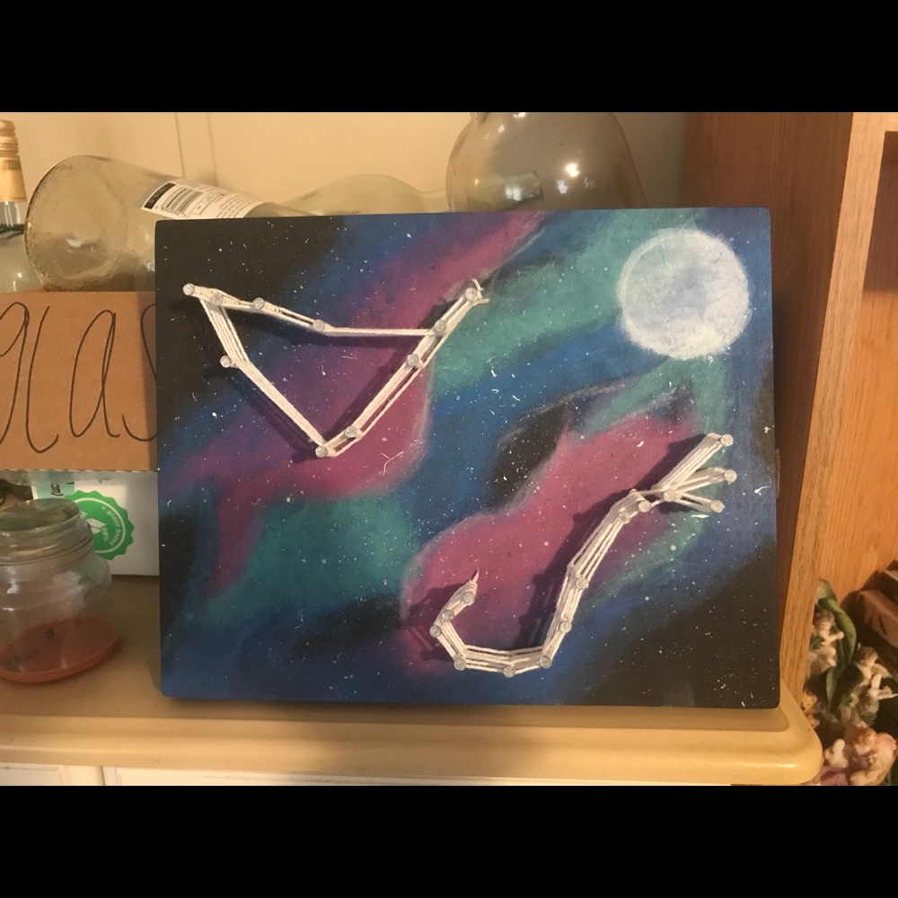 Zodiac Sign String Art
